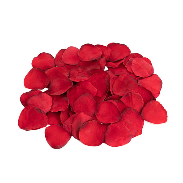 Red Silk Rose Petals